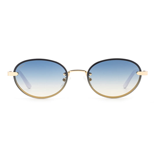 White Nova Blue Lens