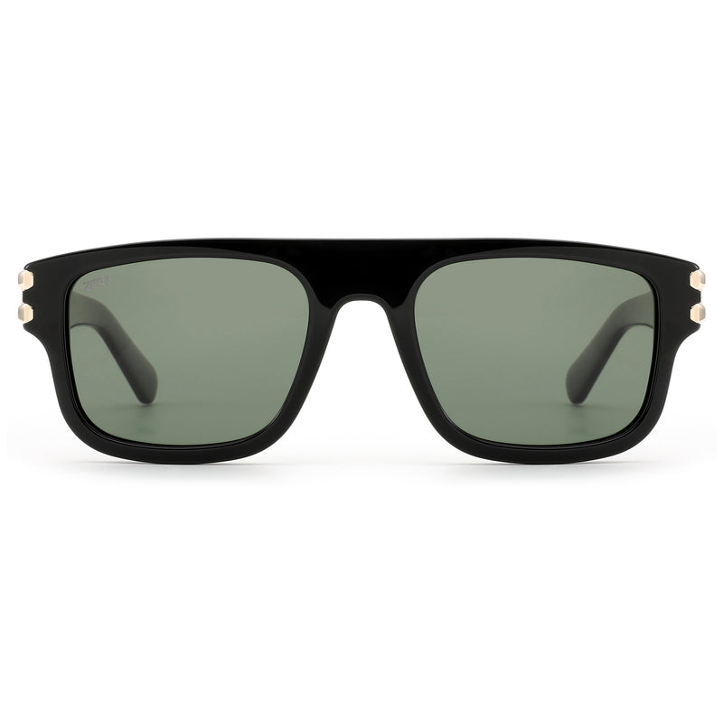 Seluna - Onyx Black Green Mirror