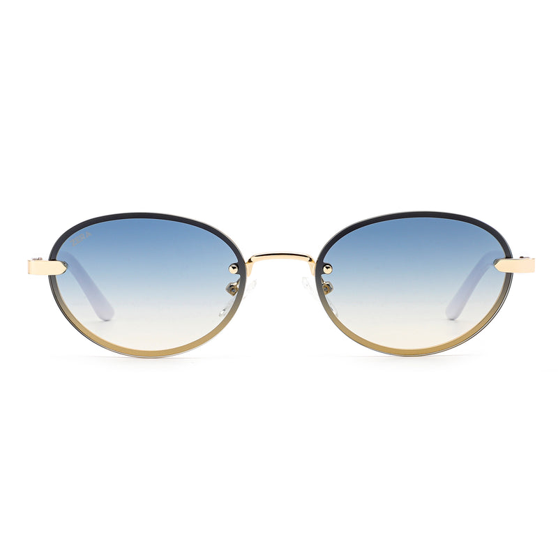 Lyvane - White Nova Blue Lens