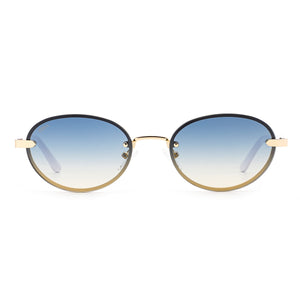 Lyvane - White Nova Blue Lens