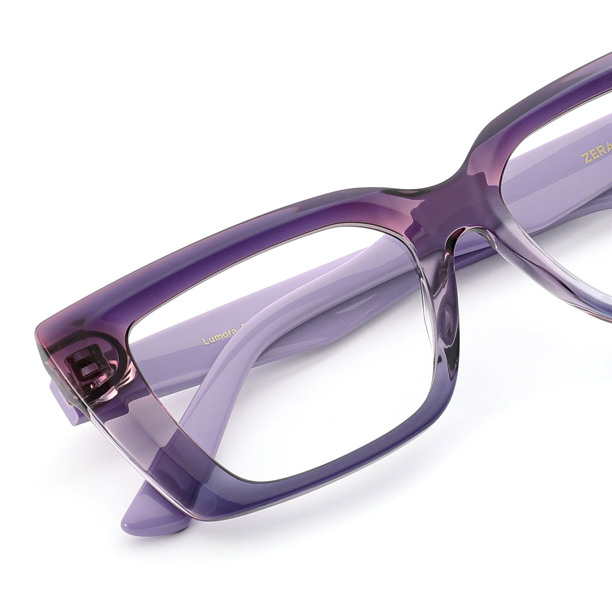 Lumora - Blush Purple Black Mirror